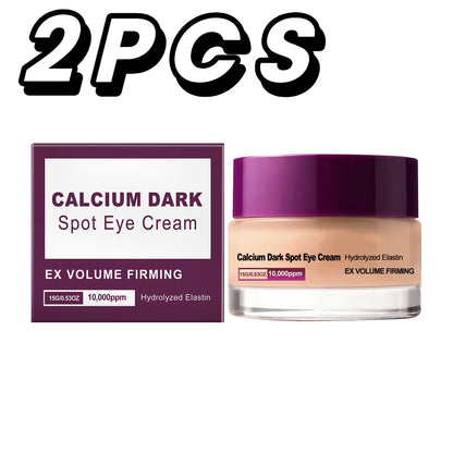 Calcium Eye Cream Firming Elastin Moisturizer Brightening under Eye Treatment Volume Skin Care Revitalizing Mineral Balm Korean