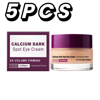 Calcium Eye Cream Firming Elastin Moisturizer Brightening under Eye Treatment Volume Skin Care Revitalizing Mineral Balm Korean