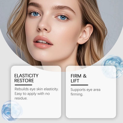 Calcium Eye Cream Firming Elastin Moisturizer Brightening under Eye Treatment Volume Skin Care Revitalizing Mineral Balm Korean